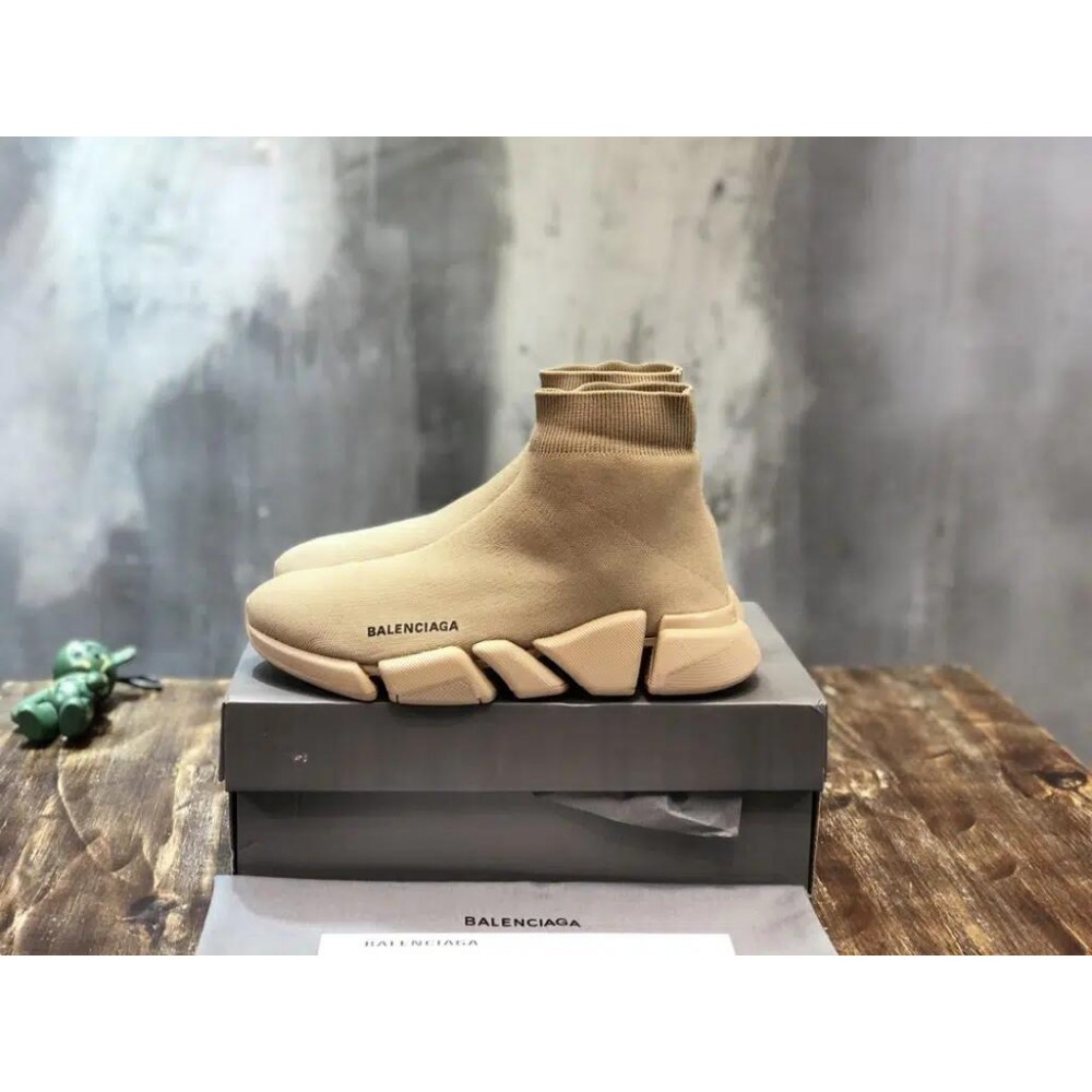 Balenciaga Speed Trainer “Tan” High Quality Sneaker Reps