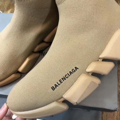 Balenciaga Speed Trainer “Tan” High Quality Sneaker Reps