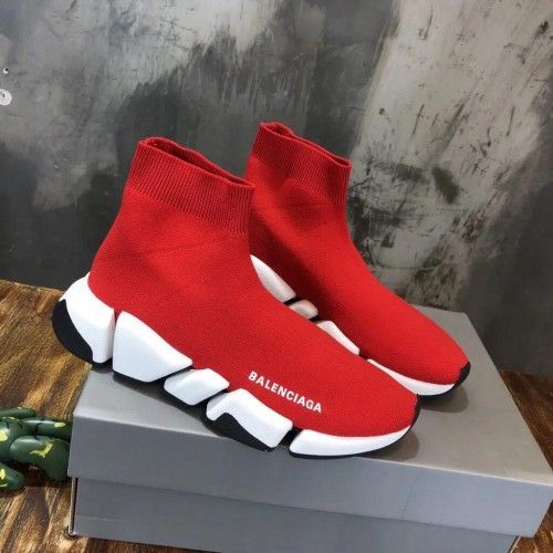 Balenciaga Speed Trainer “Red White” Best Replica Sneakers