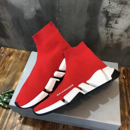 Balenciaga Speed Trainer “Red White” Best Replica Sneakers