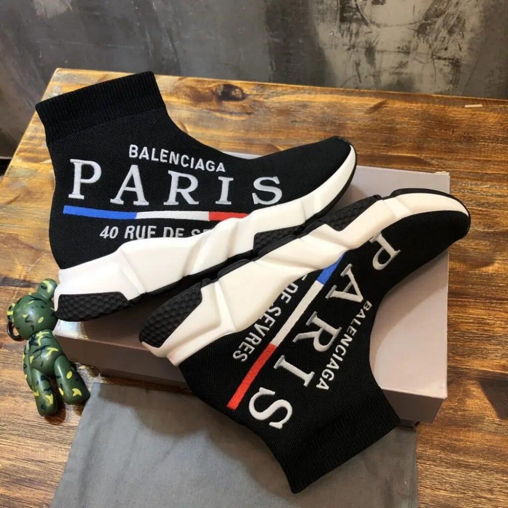 Balenciaga Speed Trainer “Paris” High Quality Sneaker Reps