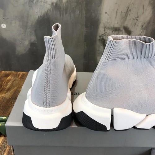 Balenciaga Speed Trainer “Grey White” High Quality Reps