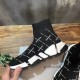 Balenciaga Speed Trainer “Logo Print Black White” Sneaker Reps