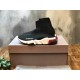 Balenciaga Speed Clear Sole Replica Trainers “Black Red”