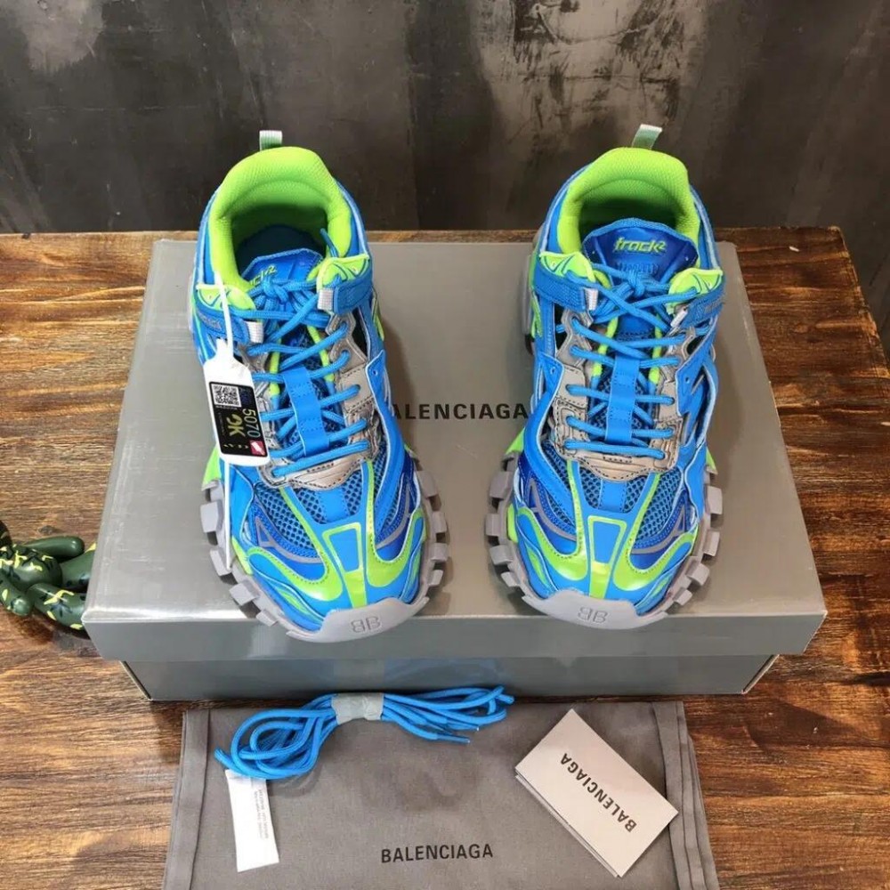 Balenciaga Track 2 Sneaker Reps “Blue Green”