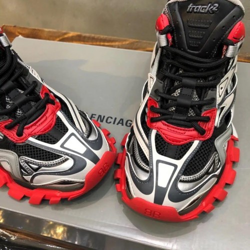 Balenciaga Track2- Red Grey Black