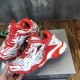 Balenciaga Track 2- White Red