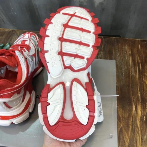 Balenciaga Track 2- White Red