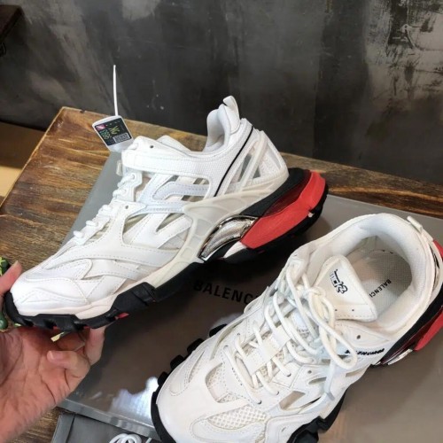 Balenciaga Track2- White black red