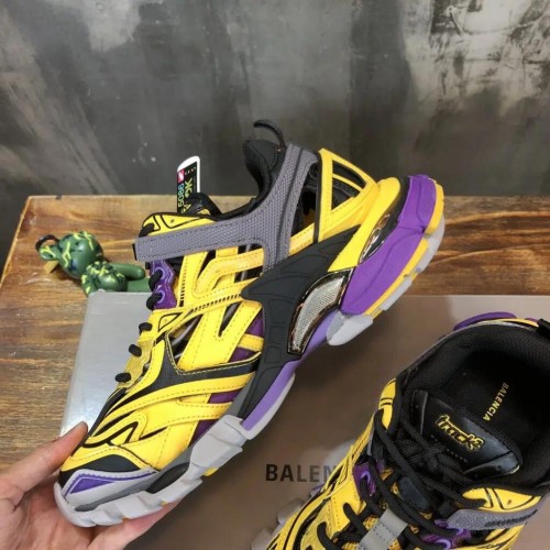 Balenciaga Track2- Yellow Black Purple