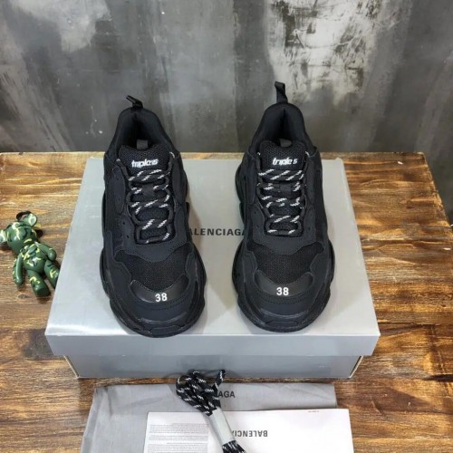 Balenciaga Triple S Sneaker Reps Clear Sole “Black”