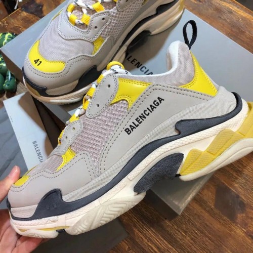 Balenciaga Triple S Sneaker Reps “Grey, Black, Yellow”