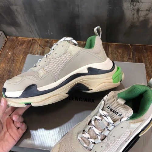 Balenciaga Triple S Sneaker Reps “Tan Black, Green”