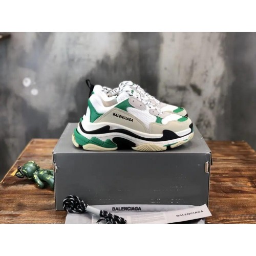 Balenciaga Triple S Sneaker Reps “Tan Green”