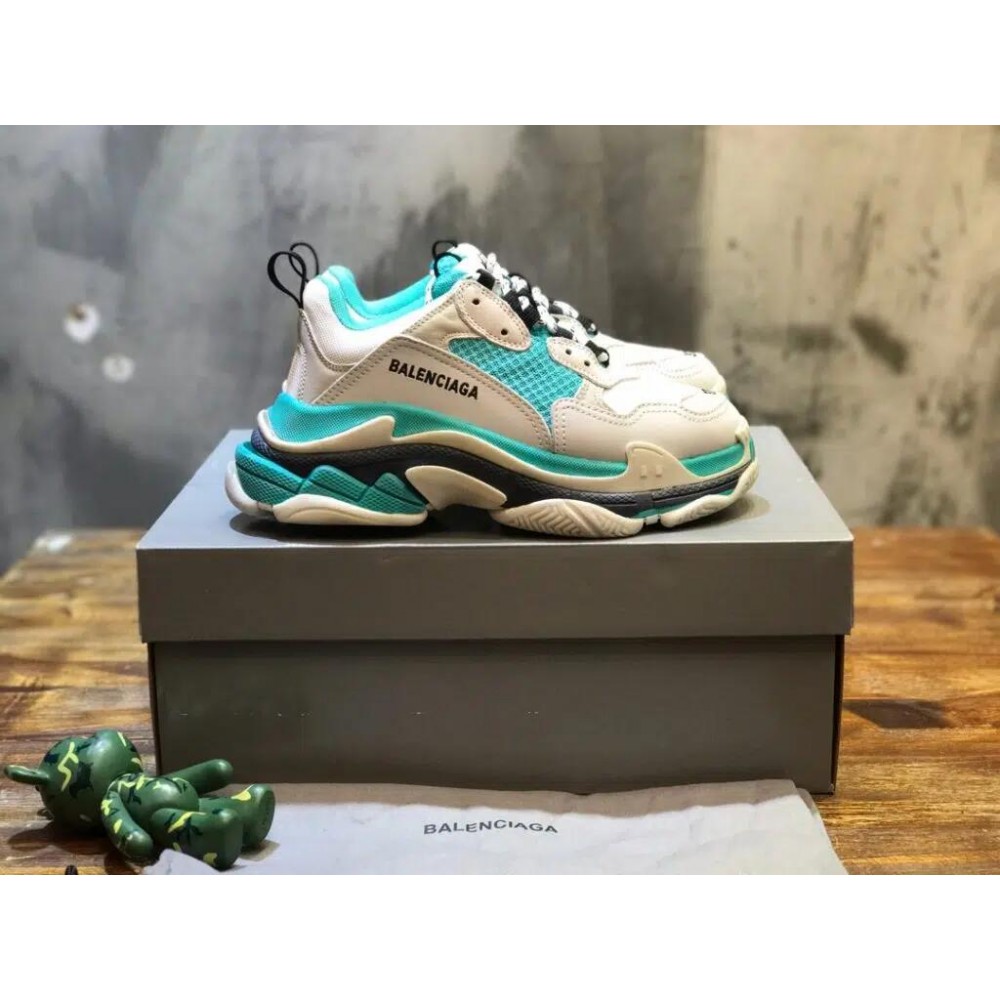 Balenciaga Triple S Sneaker Reps “White Turquoise”