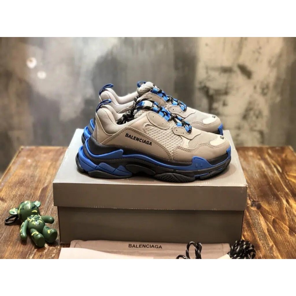 Balenciaga Triple S Sneaker “Grey, Black, Blue”