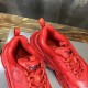 Balenciaga Triple S Sneaker Reps Clear Sole “Red”