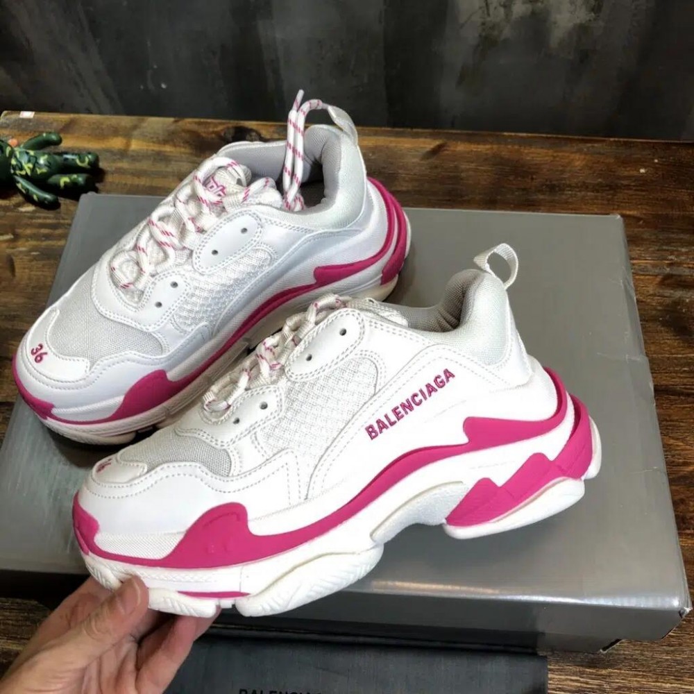 Balenciaga Triple S Sneaker Reps “White Pink”