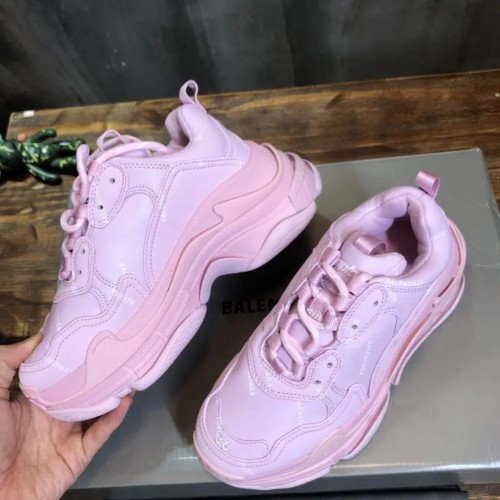 Balenciaga Triple S Sneaker Reps Logotype “Pink White Material”