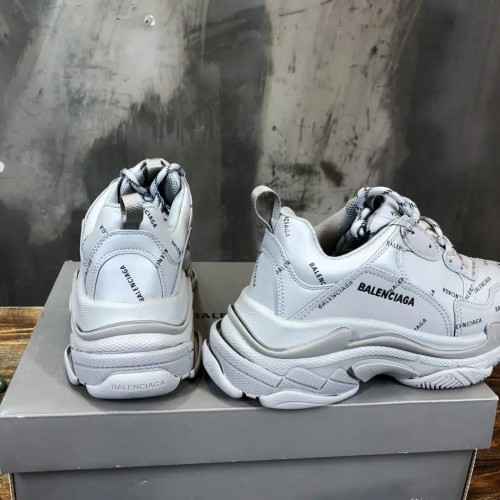 Balenciaga Triple S Sneaker Reps Allover Logo “Grey”