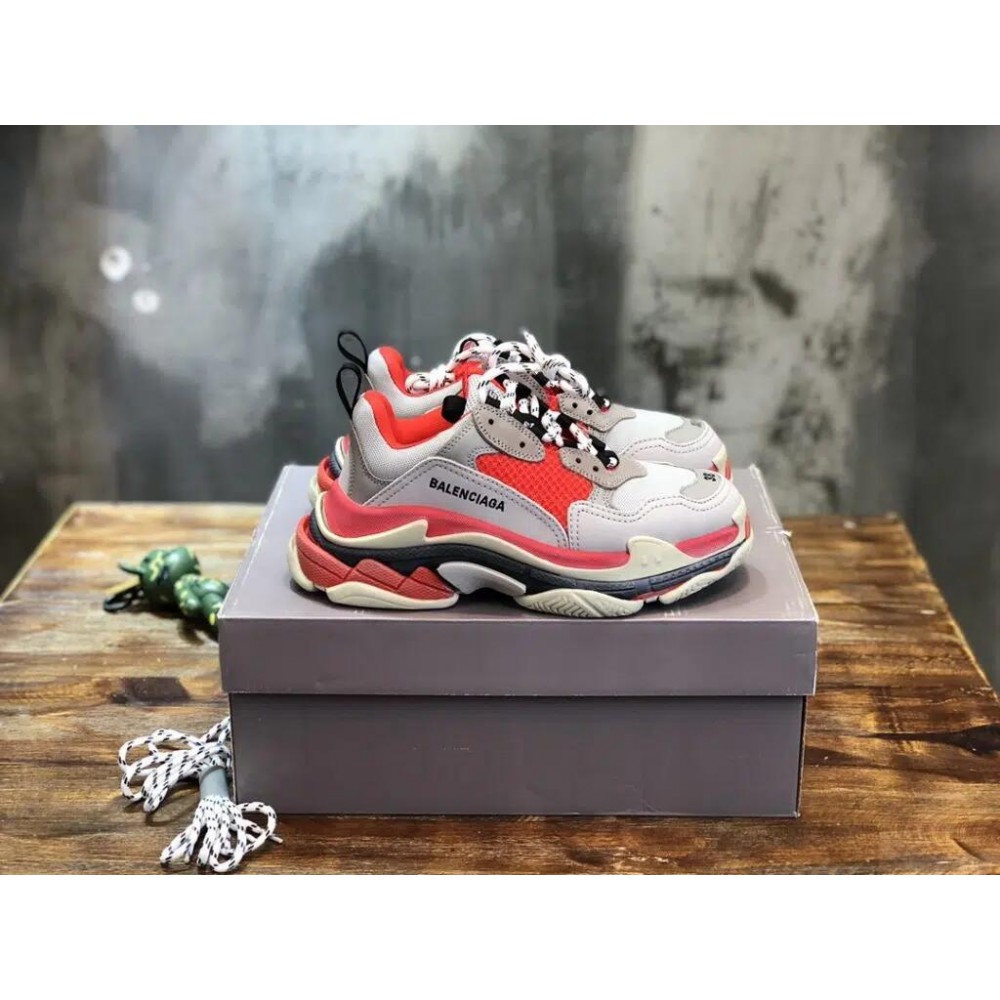 Balenciaga Triple S Sneaker Reps “Grey, Red, Black”