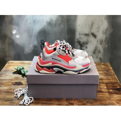 Balenciaga Triple S Sneaker Reps “Grey, Red, Black”