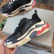 Balenciaga Triple S Sneaker Reps “Black, Tan Red”