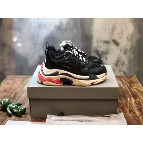 Balenciaga Triple S Sneaker Reps “Black, Tan Red”