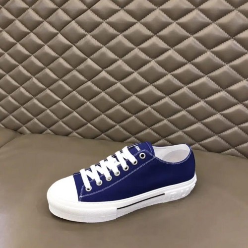 Burberry Cotton Sneaker – Navy