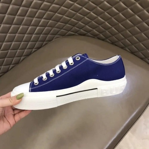 Burberry Cotton Sneaker – Navy