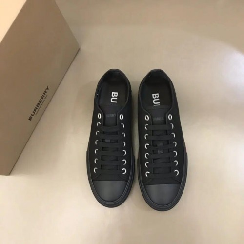 Burberry Cotton Sneaker – Black