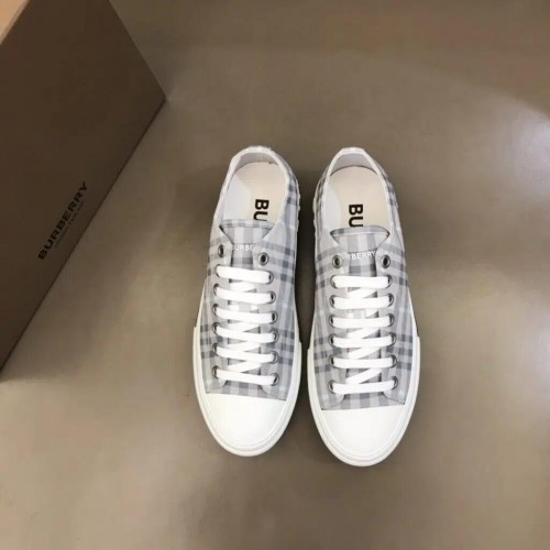 Burberry Cotton Sneaker – Grey Check