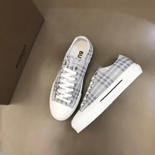 Burberry Cotton Sneaker – Grey Check