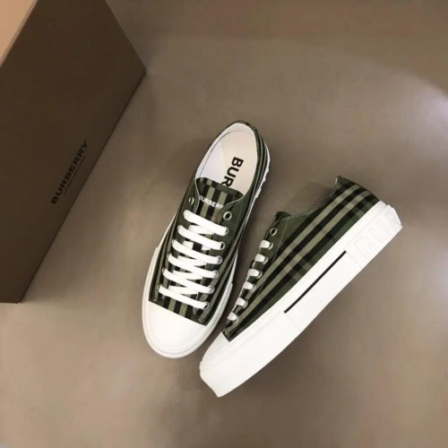 Burberry Cotton Sneaker – Green Check