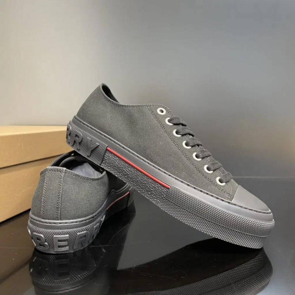 Burberry Cotton Sneaker – Grey