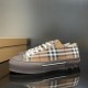 Burberry Cotton Sneaker – Birch Brown