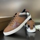 Burberry Low Top Sneaker- Tan Low