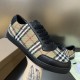 Burberry Low Top Sneaker- Plaid Low