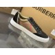 Burberry Low Top Sneaker- Plaid Black