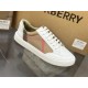 Burberry Low Top Sneaker- Check White