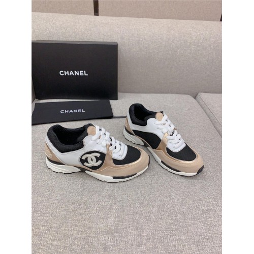 chanel new thick sole casual sports shoes