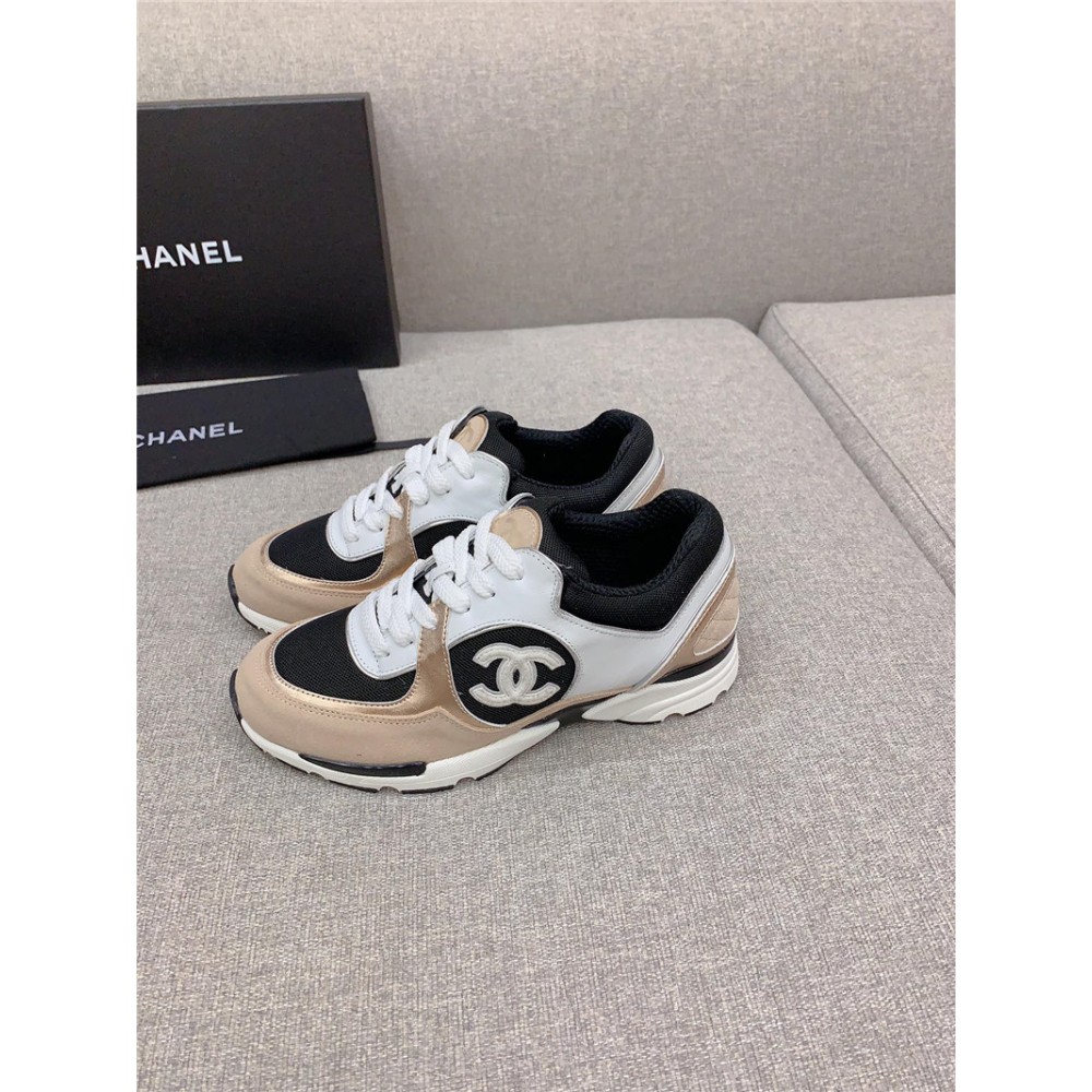 chanel new thick sole casual sports shoes