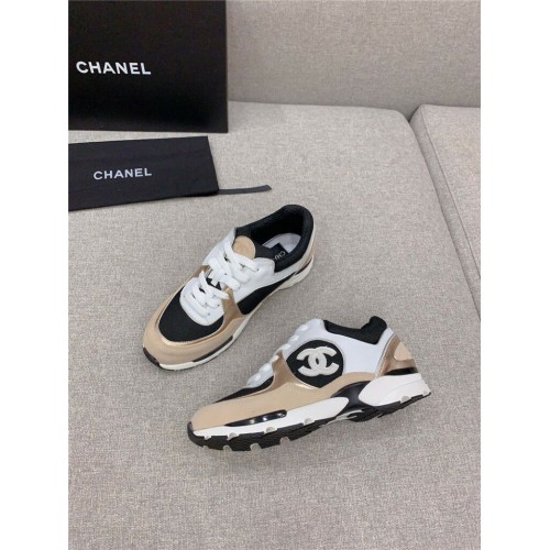 chanel new thick sole casual sports shoes