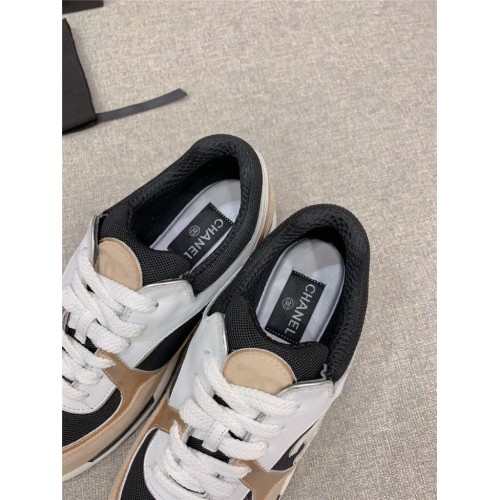 chanel new thick sole casual sports shoes