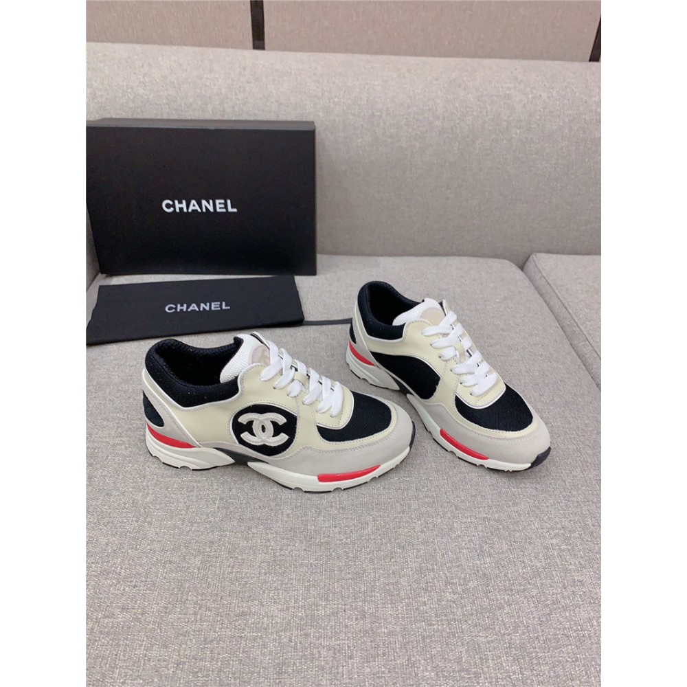 chanel new thick sole casual sports shoes