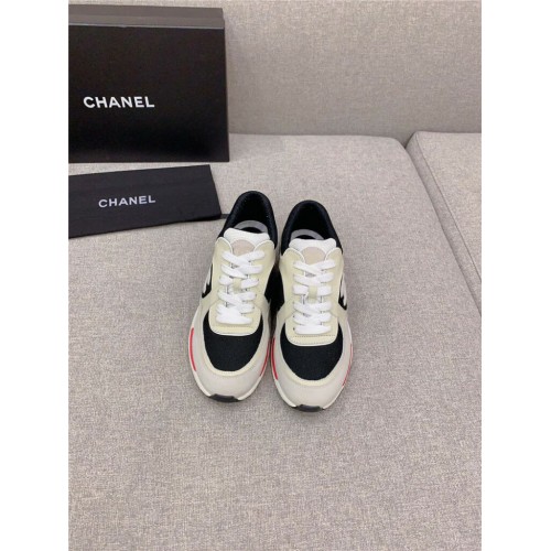 chanel new thick sole casual sports shoes