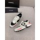 chanel new thick sole casual sports shoes