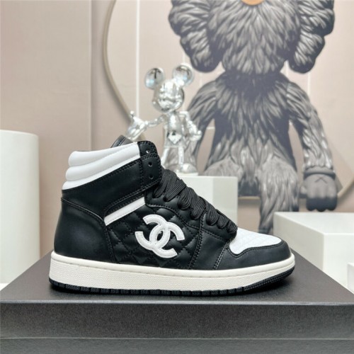 chanel joint high top casual shoes
