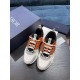 DIOR B22 Sneakers Orange and White