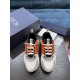 DIOR B22 Sneakers Orange and White